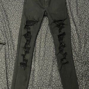 womens tripp jeans, ripped net